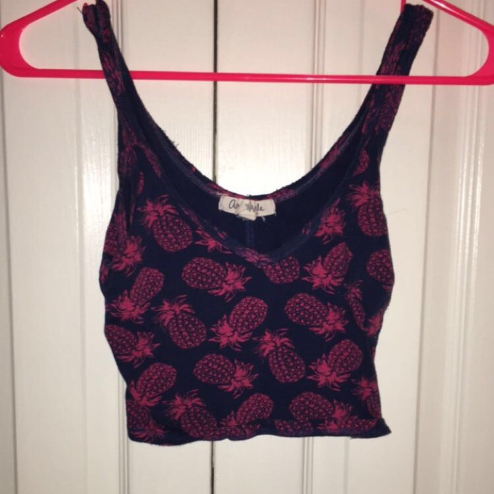 Pineapple crop top
