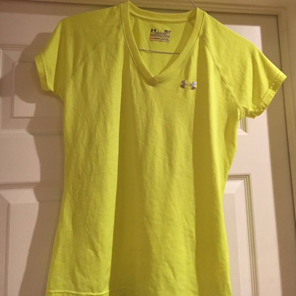 Under armour Small neon shirt
