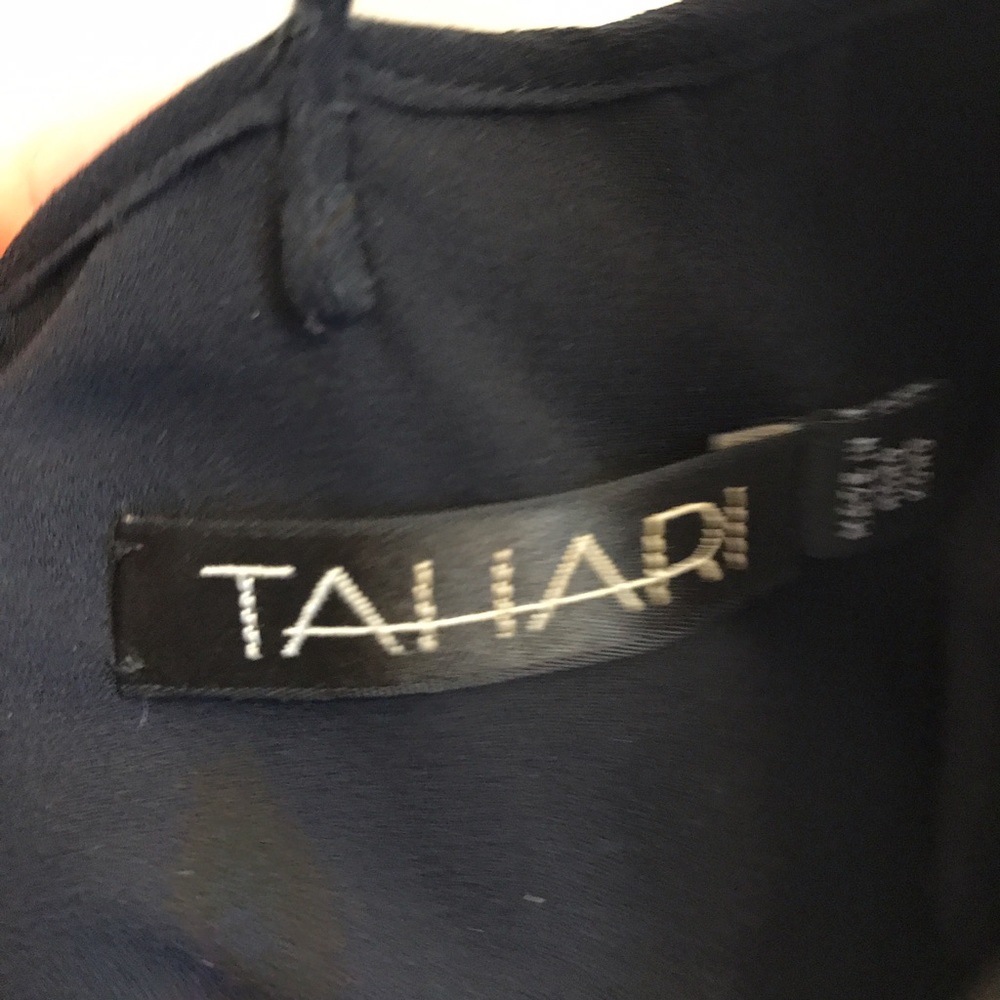 Tahari Navy Cocktail Dress - Picture 5 of 7