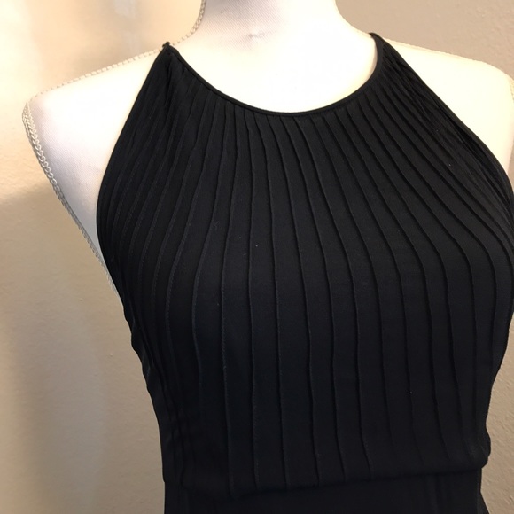 Tahari Navy Cocktail Dress - Picture 2 of 7