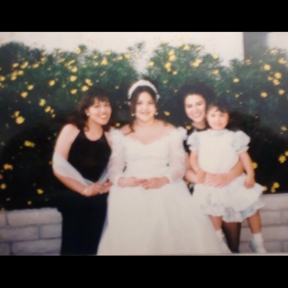 Tahari Navy Cocktail Dress - Picture 6 of 7