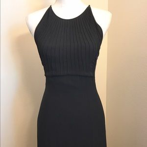 Tahari Navy Cocktail Dress