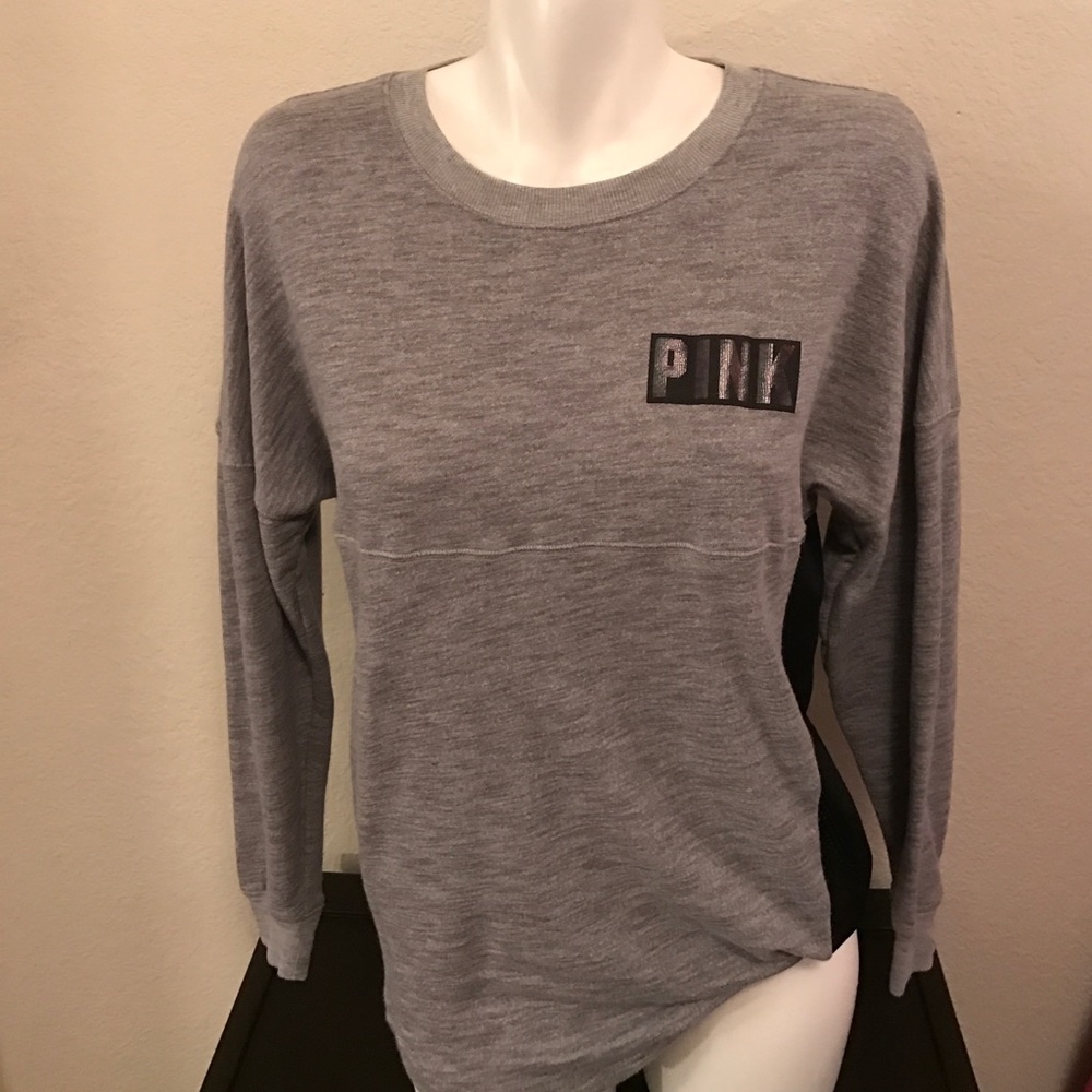 Varsity crew neck