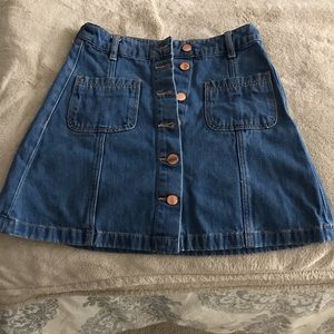 Denim skirt