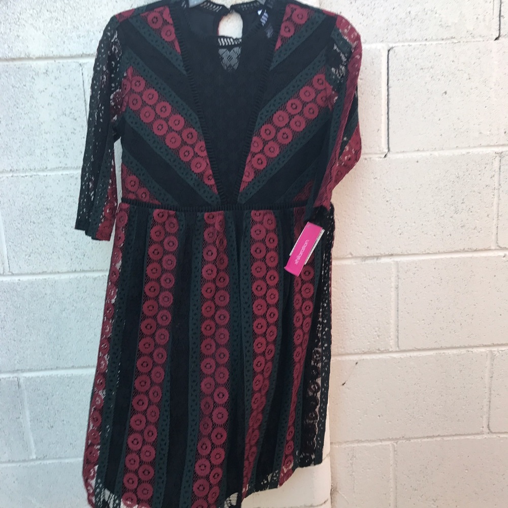 Size S Lace overlay dress
