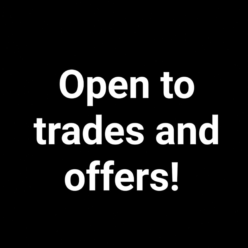 Open to offers!