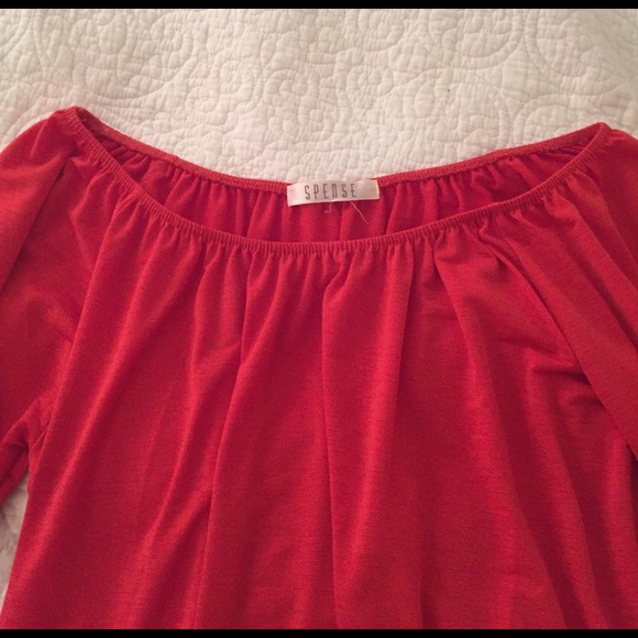 Orange Bell Sleeved Shirt - Picture 3 of 4