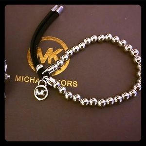 🆕💥Flash Sale💥Silver MK Beaded Bracelets