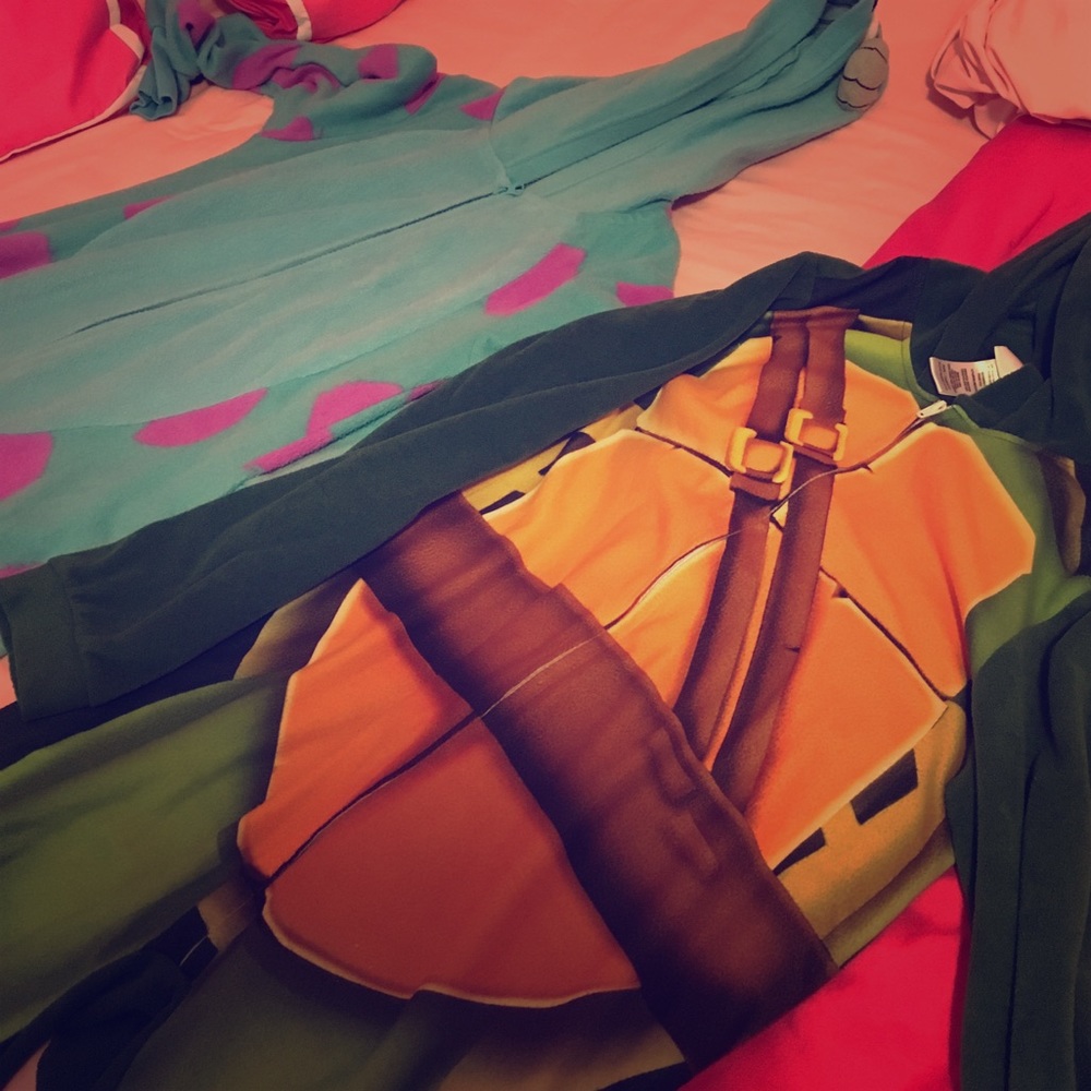 Two footless onesies for the price of one !