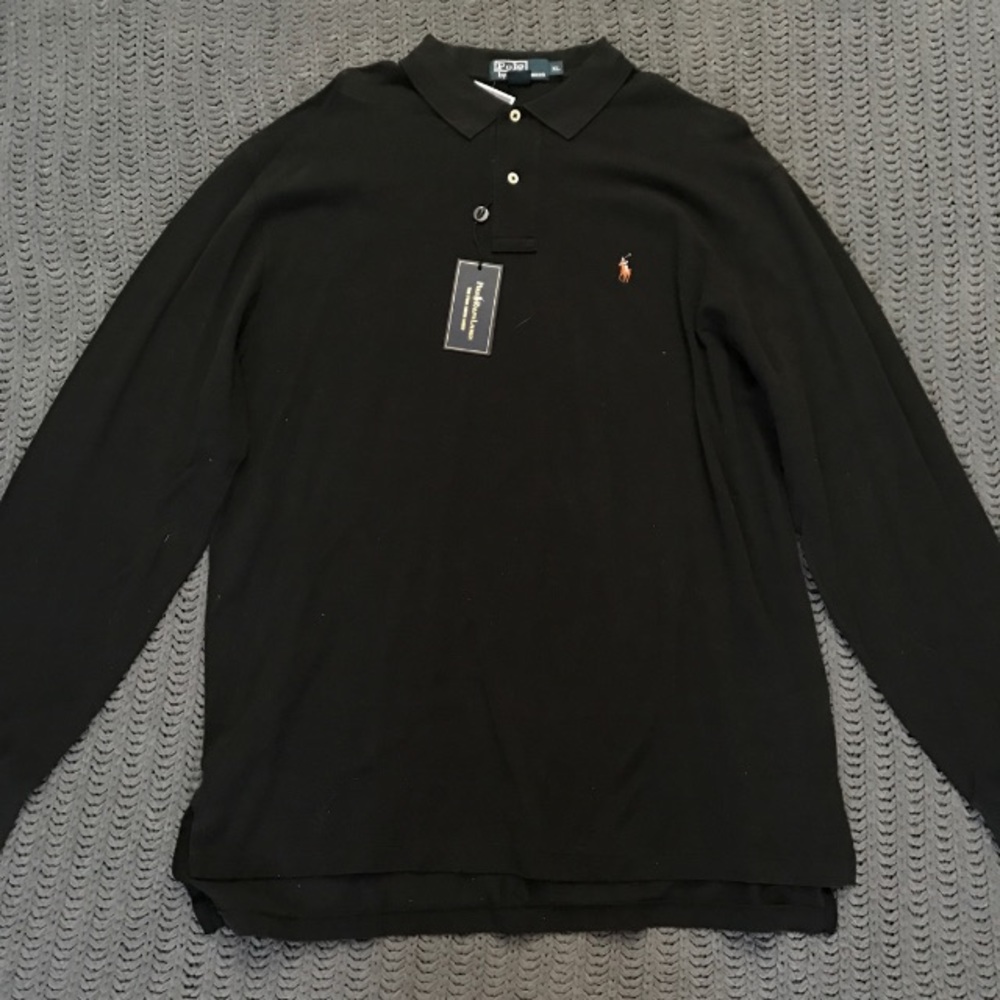 🎉NWT 🎉Men's Black Collared Short XL