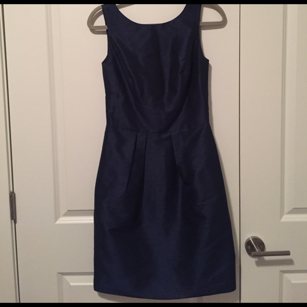Alfred Sung Navy Bow Dress