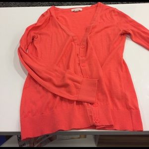 Coral Cardigan