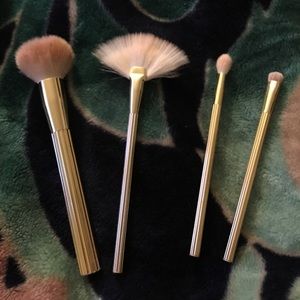 4 piece makeup brush set