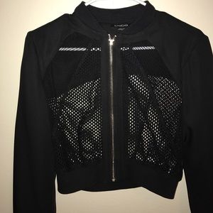 Bebe Mesh crop jacket