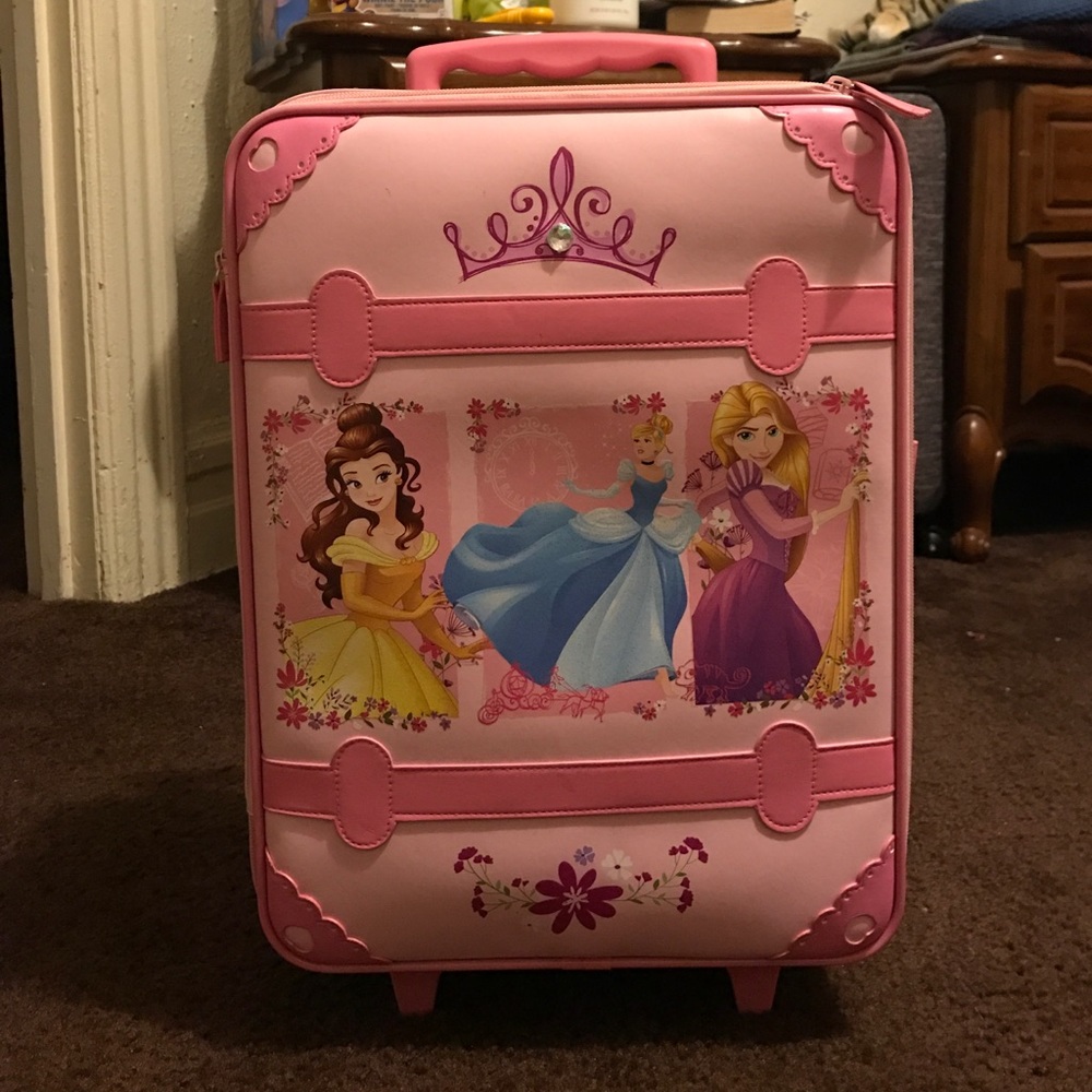 Disney Store Princess Rolling Luggage