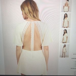 Cream colored dress