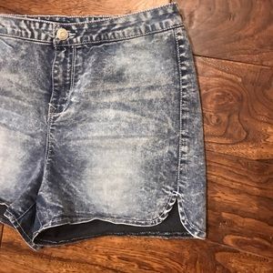 ❌FINAL❌Distressed high waisted shorts