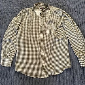 🎉LIKE NEW🎉 Checked Collared Dress Shirt