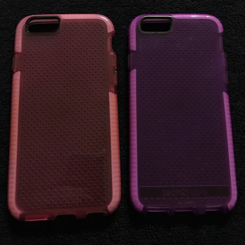 2 iPhone 6/6s Tech21 Cases