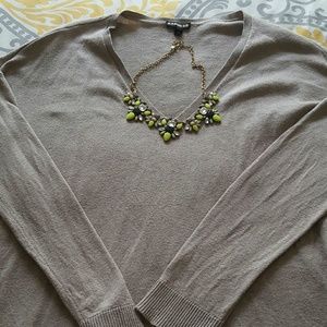 Express size s oversized light sweater