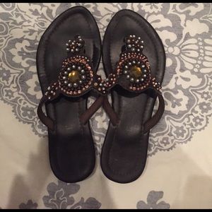 Cute beaded sandals