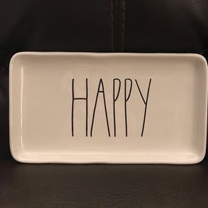Only 1 left!!! Rae Dunn Happy Tray Brand New