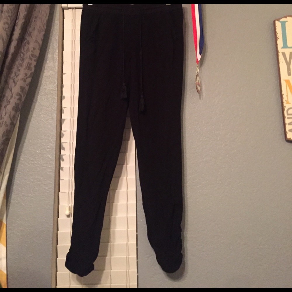 Black joggers