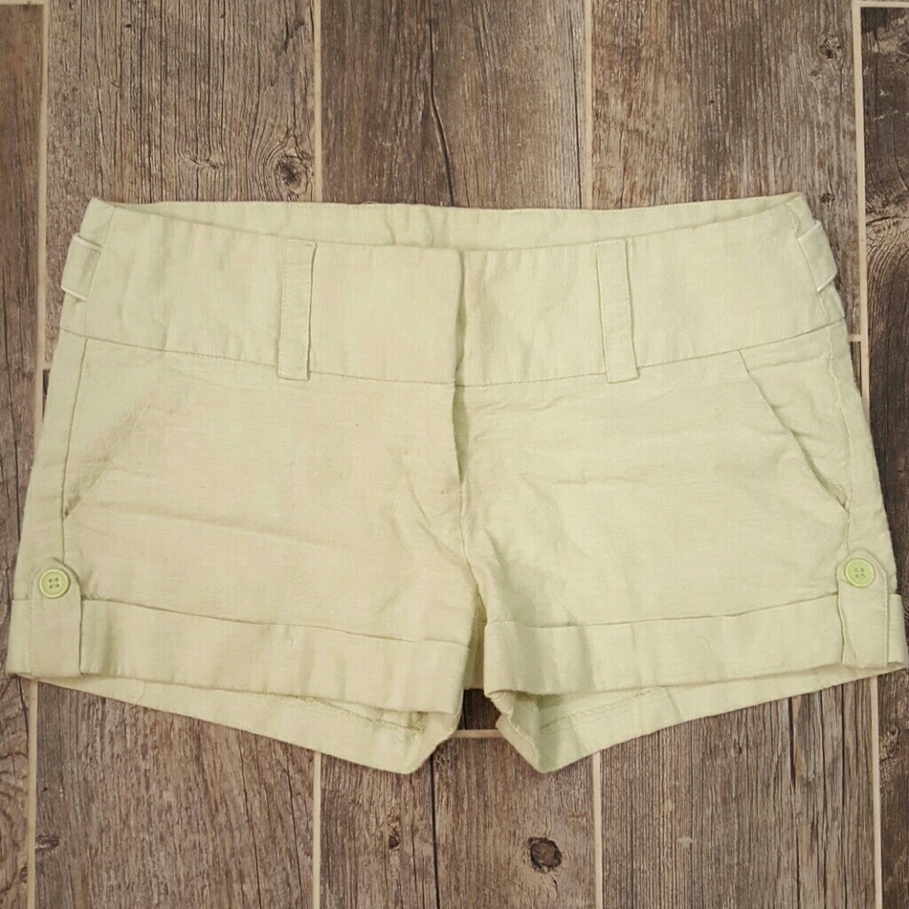 Mint shorts