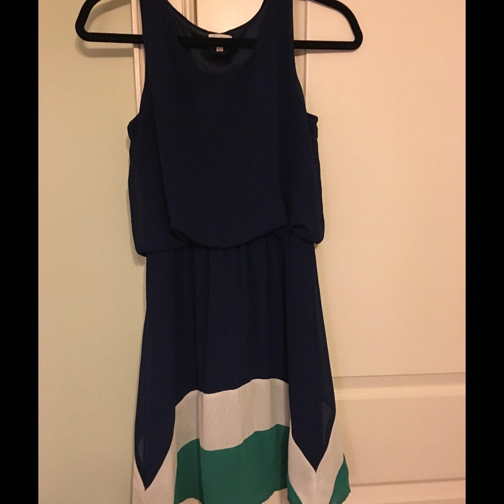 EUC Pixley size small colorblock dress stitch fix