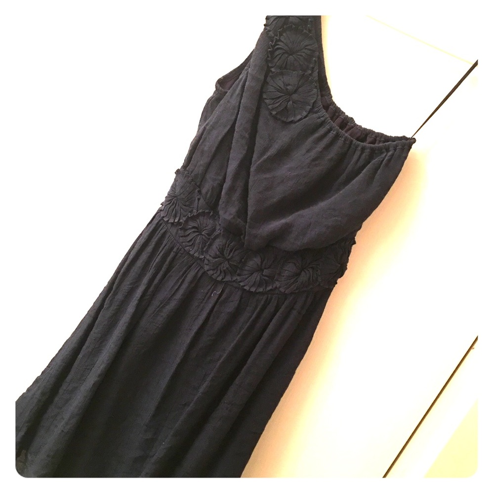 Blue One Strap Dress