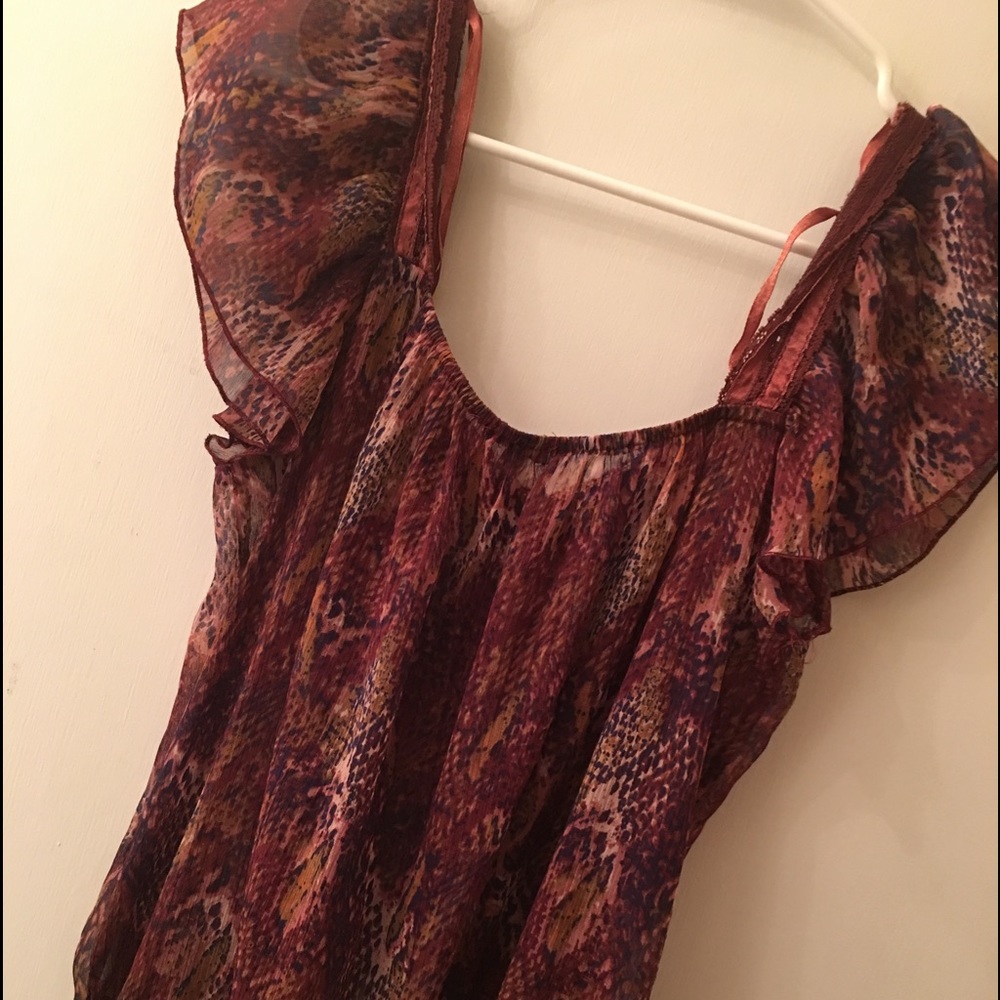 Brown Blouse