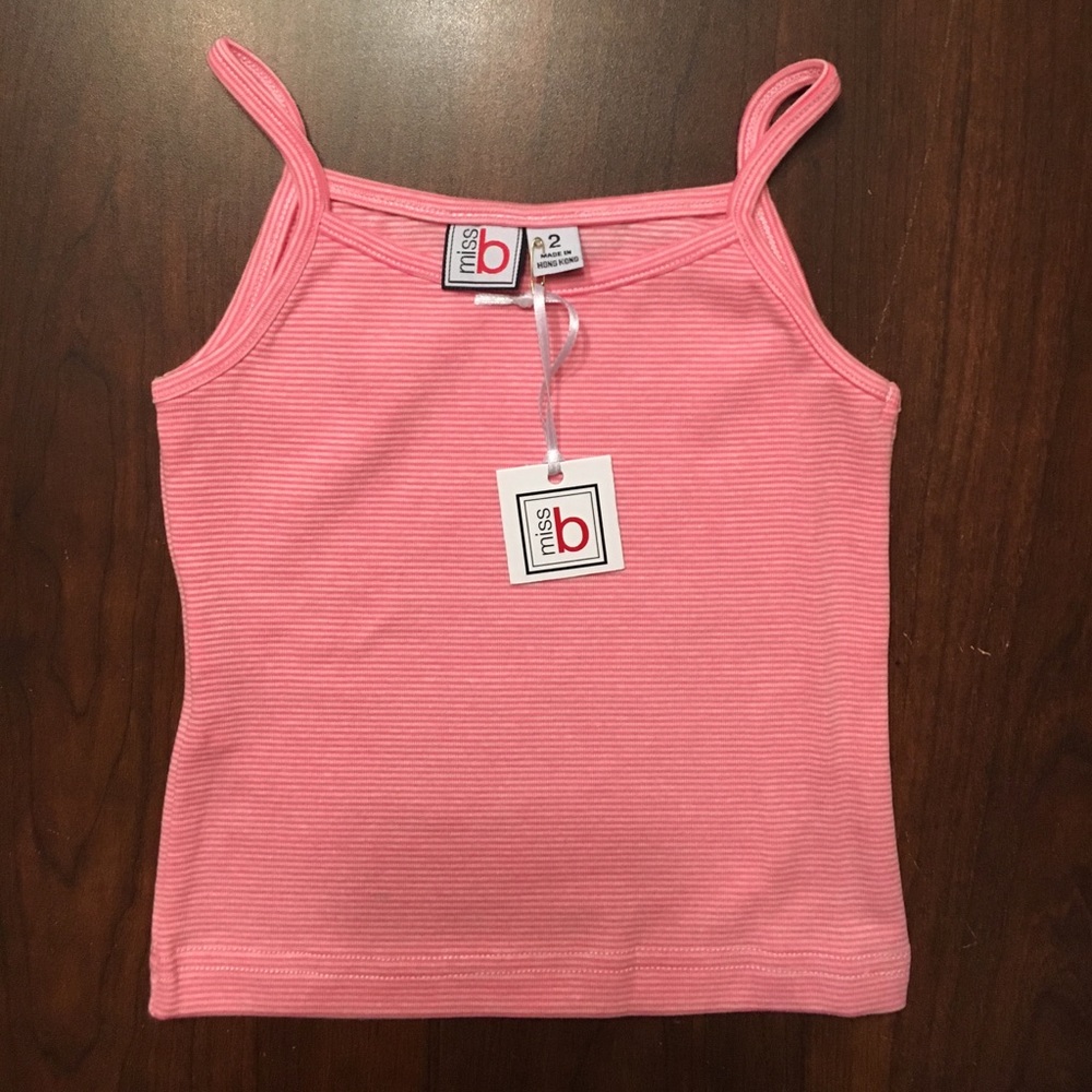 New girls busy bee tank top