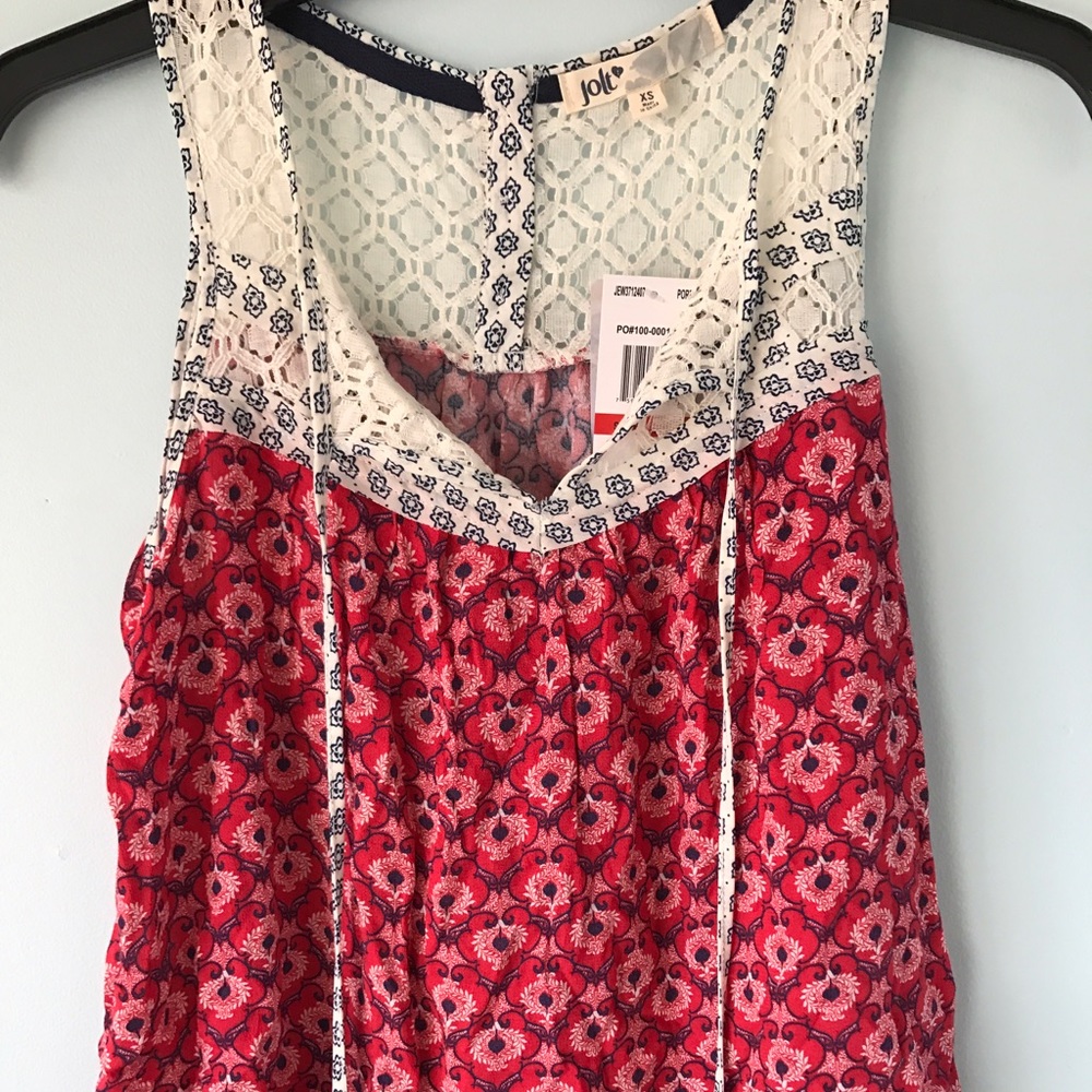 Cute spring tank!