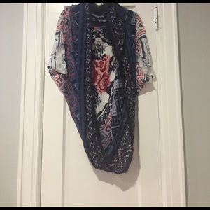 American eagle cover up/kimono