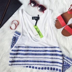 Sam Edelman Embroidered Tank Top