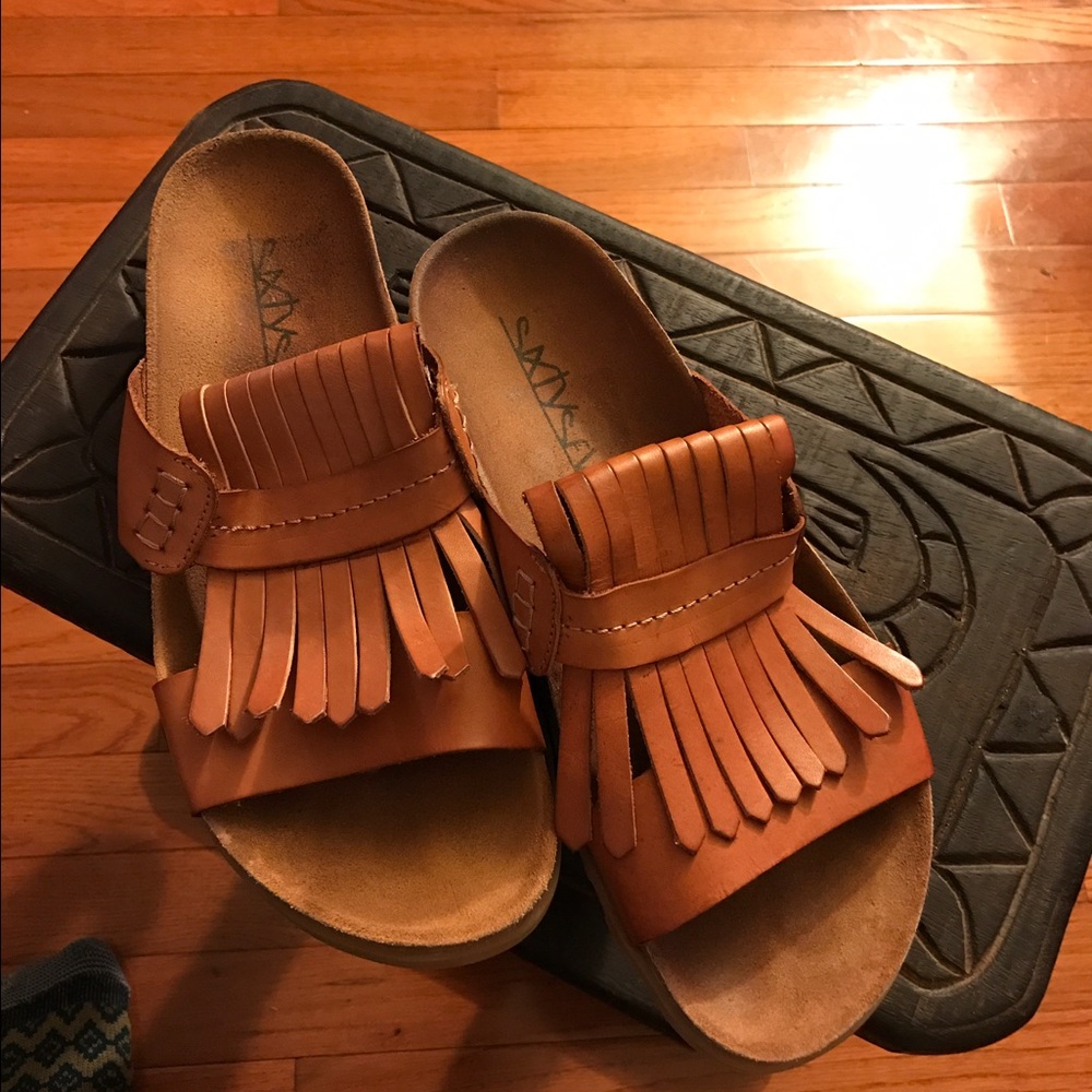 All leather Sandals