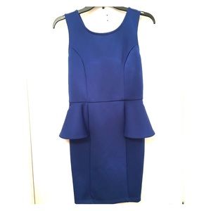 peplum dress