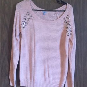 Blush sweater