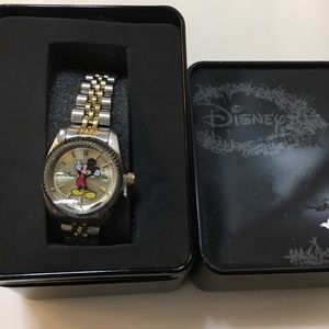 Disney Mickey Mouse two tone watch