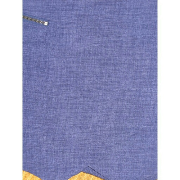 4/$25 Purple Chambre Peaked Zipper Skort - Picture 2 of 6