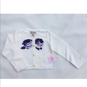 Juicy couture baby cardigan size 12/18 months
