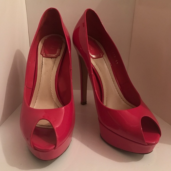 Christian Dior Peep Toe Pump, Pink, Size 39 - Picture 6 of 8