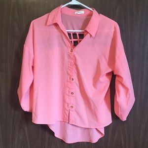 Pink blouse