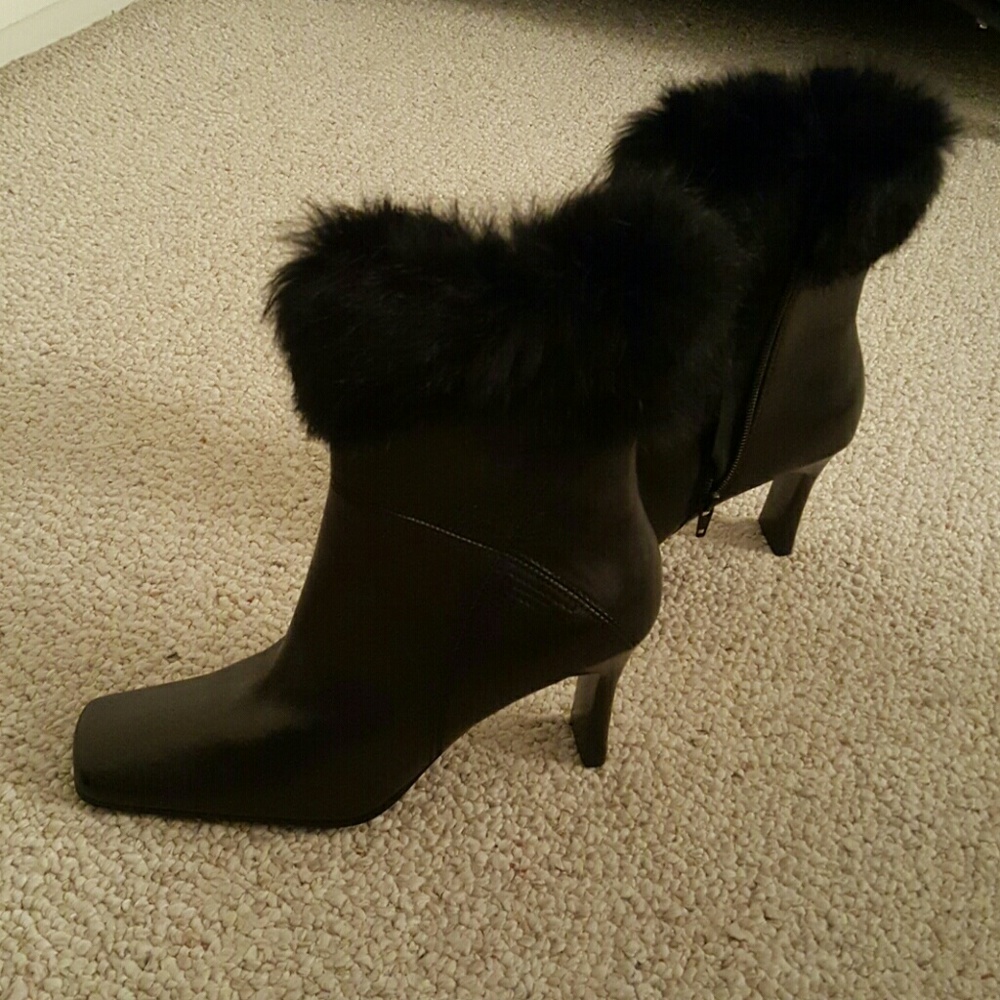 Brand new Karen Scott black booty shoes