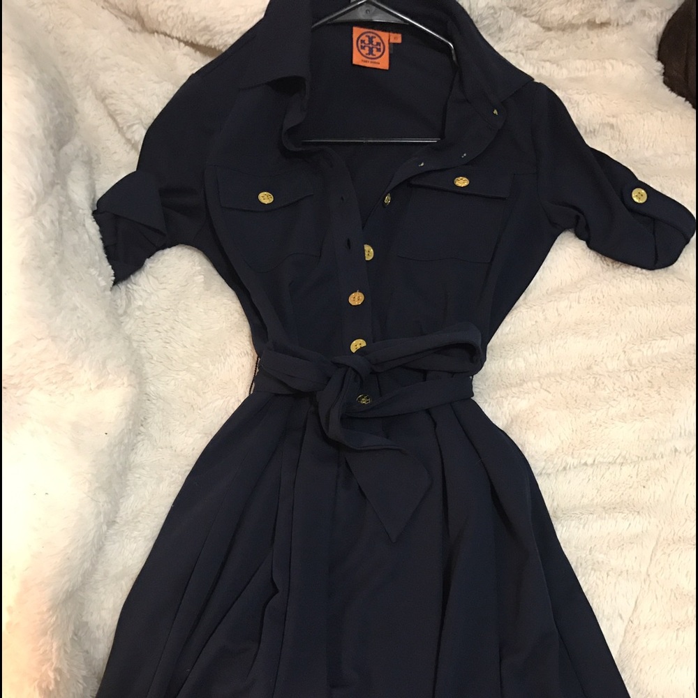 SOLD Tory Burch navy blue sailor dress 🌊