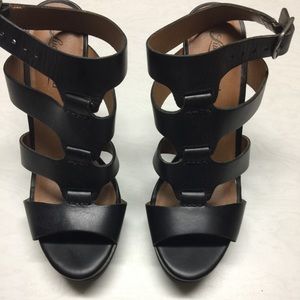 Lucky Brand black wedge