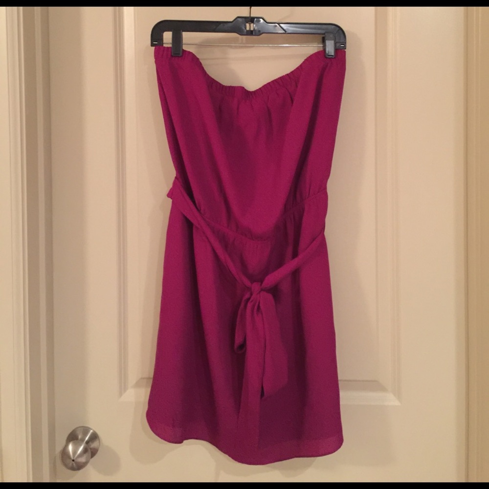 Fuchsia Express tube top