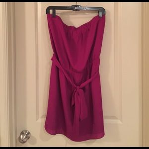 Fuchsia Express tube top