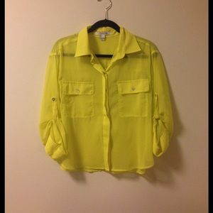 Forever 21 Sheer Blouse