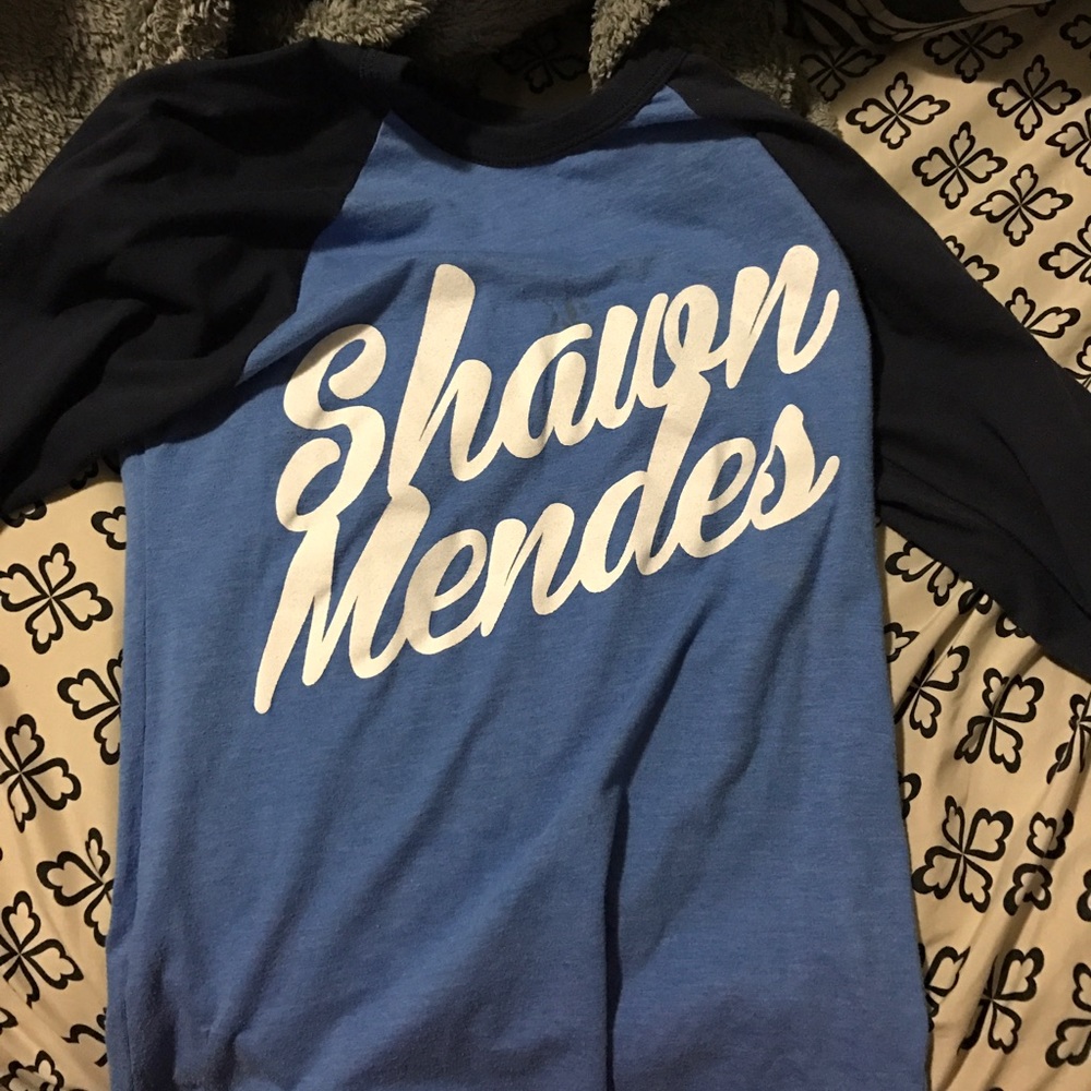 Shawn mendes baseball tee